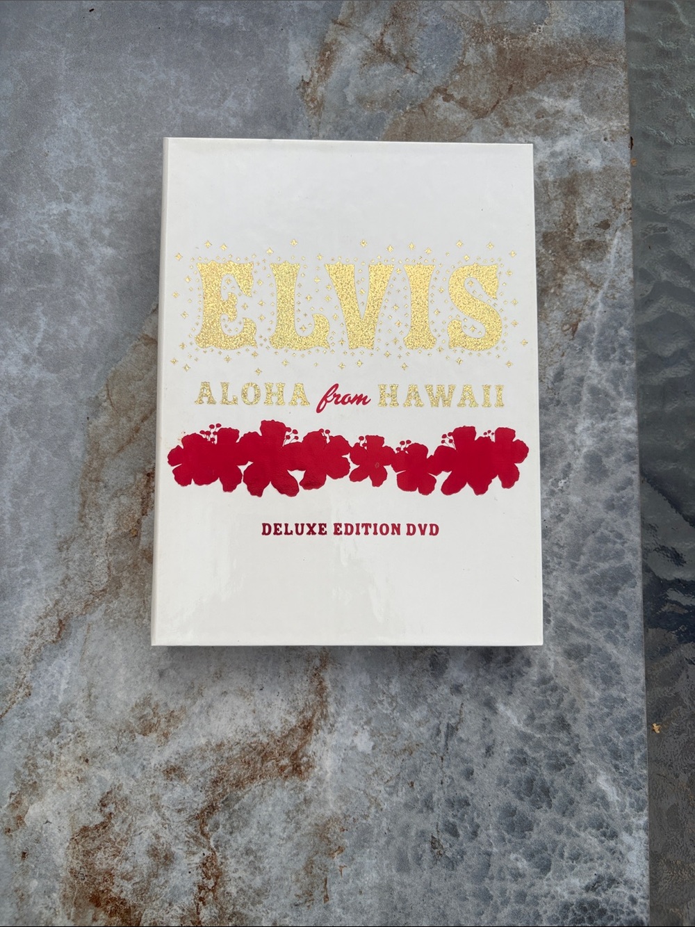 Elvis Aloha from Hawaii Deluxe Edition DVD - White & Red